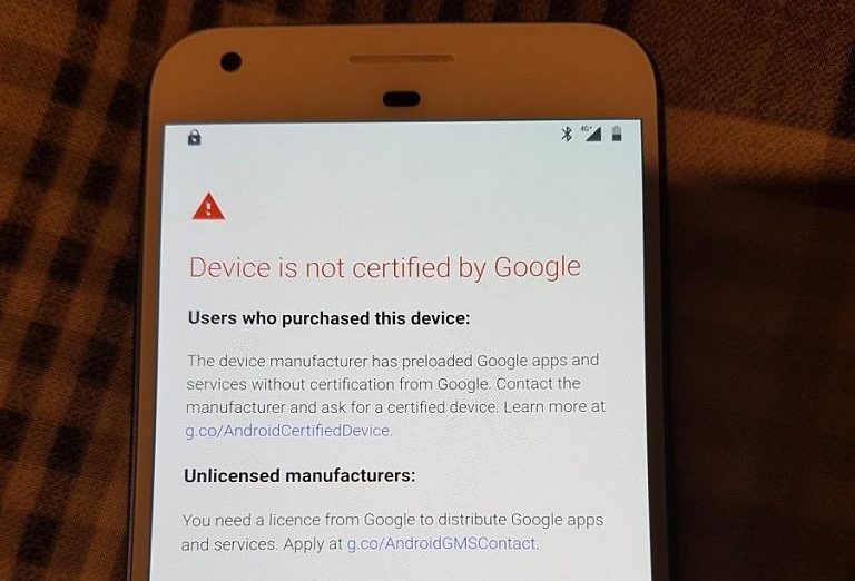 What is “Device is not certified by Google” Error? How to Check Your Device and Fix It