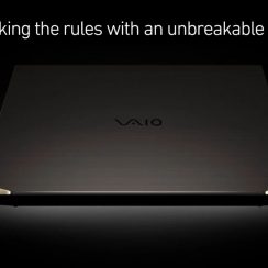 The new VAIO Z is the world’s first laptop with three-dimensional molded full carbon body design