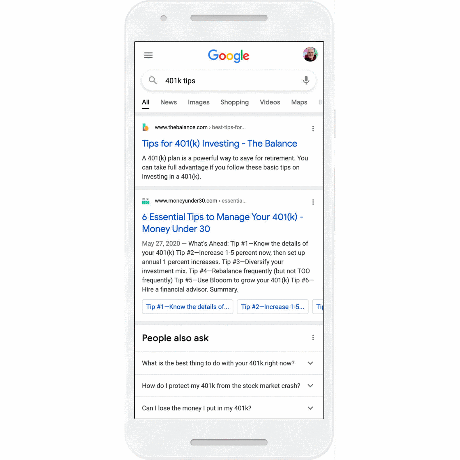 Google Search launches about this result feature
