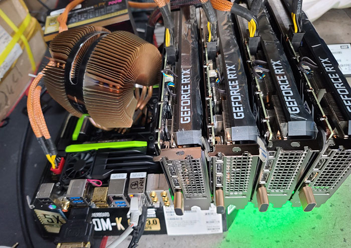 Nvidia GeForce RTX 3060 ETH limiter bypassed by dumb dongle