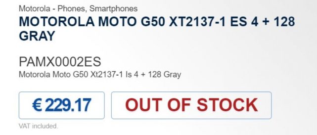 Motorola Ibiza (Moto G50) leaked price suggests an affordable 5G smartphone