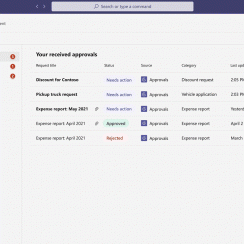 Microsoft Teams Approvals updated with more templates and features