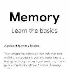 Google Assistant prepares to add a “Memory” feature and earnings call alerts