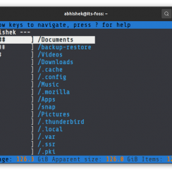 Use gdu for a Faster Disk Usage Checking in Linux Terminal