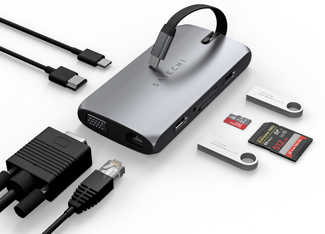 Satechi launches USB-C On-the-Go Multiport Adapter for Windows, Mac, and Chromebooks