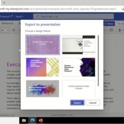Microsoft is Testing Word Export to PowerPoint on the Web