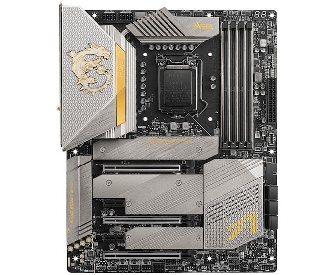MSI Drops A Bling Bling Motherboard: the MEG Z590 Ace Gold Edition