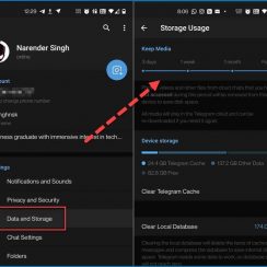 Reduce Telegram’s storage usage without deleting media permanently