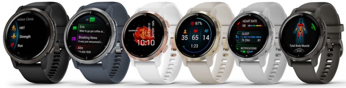 Garmin unveils Venu 2 smartwatch in two sizes with double the battery life