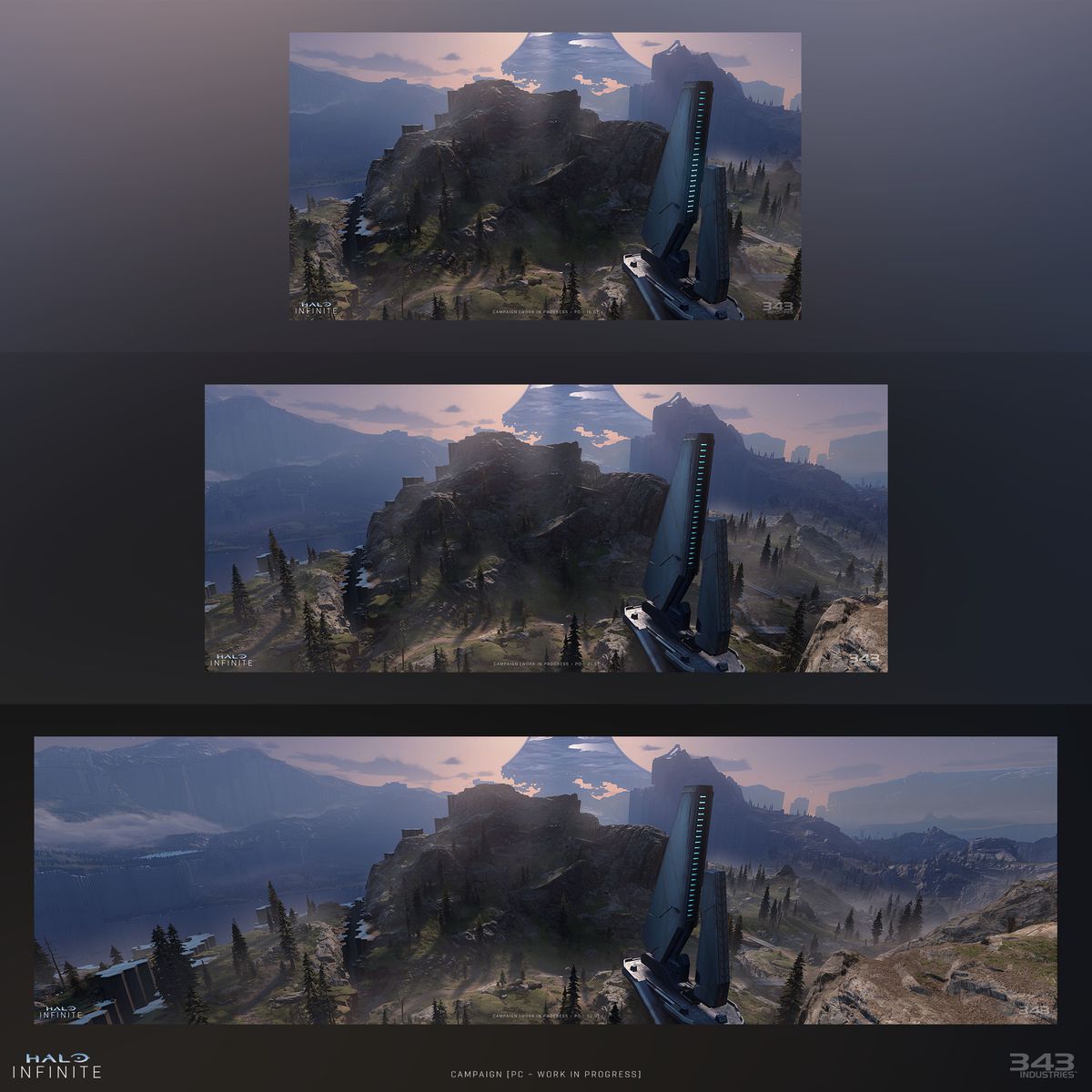 Microsoft reveals how Halo Infinite will look on 32:9 super ultrawide monitors and other PC perks
