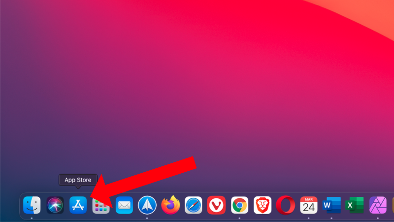 How to install apps on a Mac: App Store Icon
