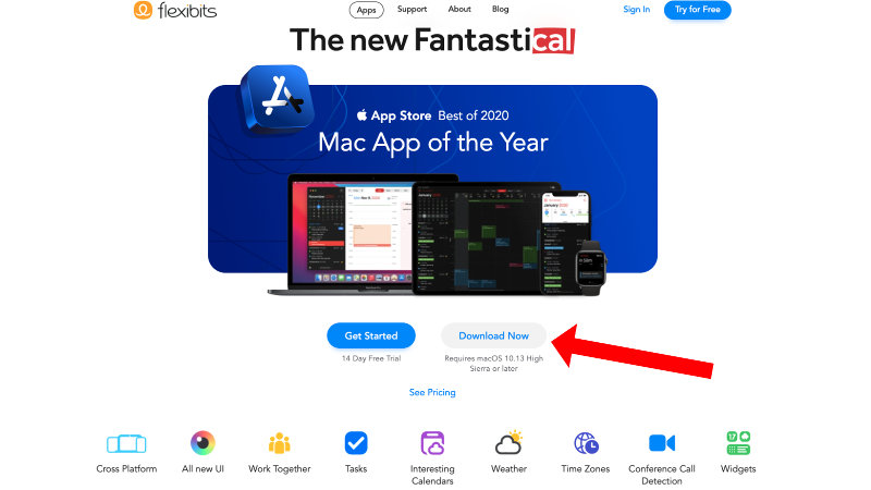 How to install apps on a Mac: Fantastical