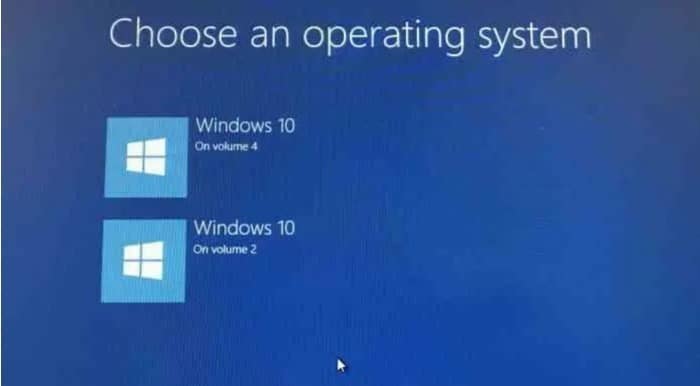 restore the missing dual boot menu in Windows 10 pic01