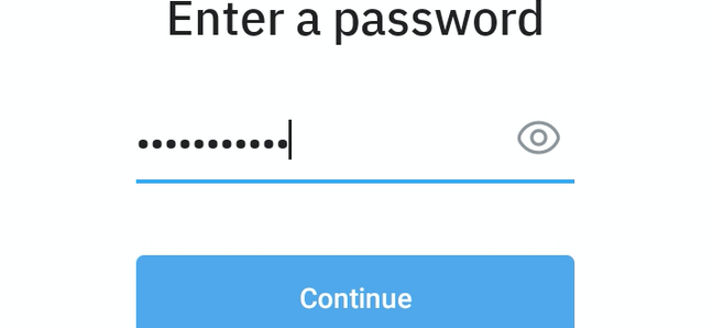 Type your second password on Telegram
