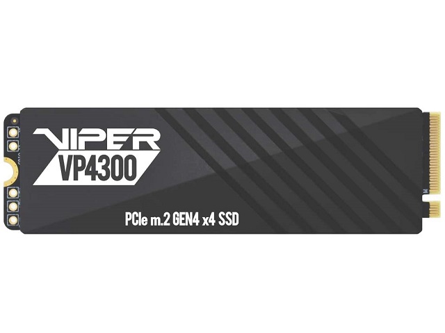 Patriot launches VIPER VP4300 M.2 2280 PCIe Gen4x4 solid state drive for PC gaming