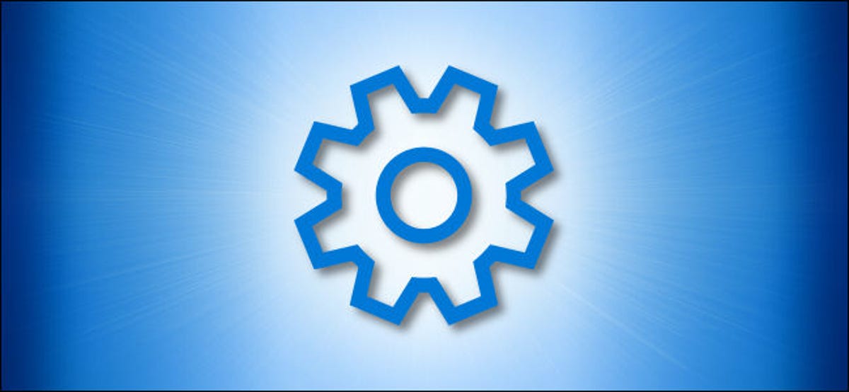 Windows Settings Gear Icon