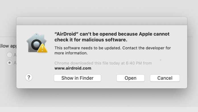 Can’t Open AirDroid on Mac? Here’s How to Unblock AirDroid to Run on macOS