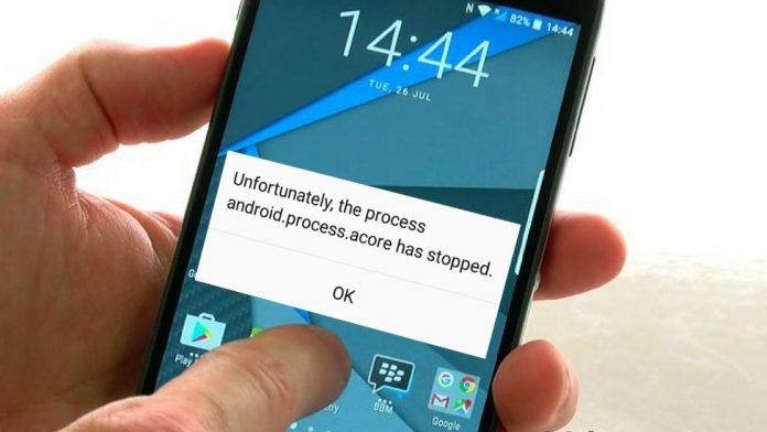 8 Ways to Fix “android.process.acore has stopped” Error on Android