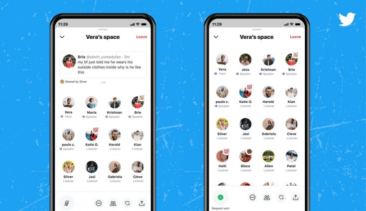 Twitter Spaces announces what it’s working on, anyone with 600 or more followers getting the ability to host Spaces