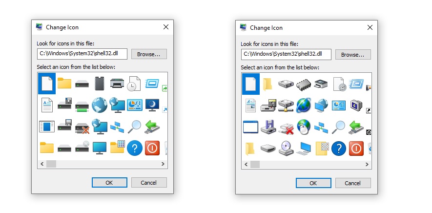 Windows 10 Sun Valley update also refreshes icons from Windows 95-era