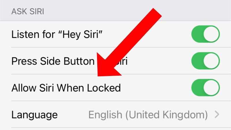 How to use Siri when iPhone screen is covered: Use when Locked