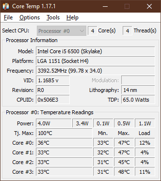 How Hot My Processor is? Checking CPU Core Temperature on Windows 10