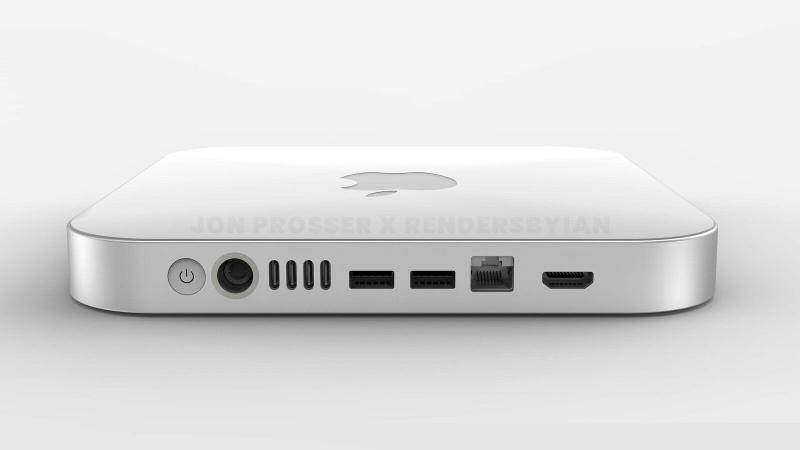 New renders reveal thinner, colourful Mac mini