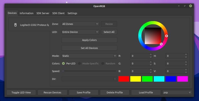 An Open-Source App to Control All Your RGB Lighting Settings