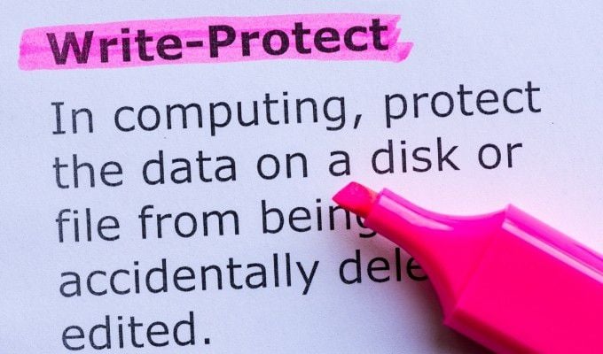 How to Fix “Media Is Write Protected” in Windows
