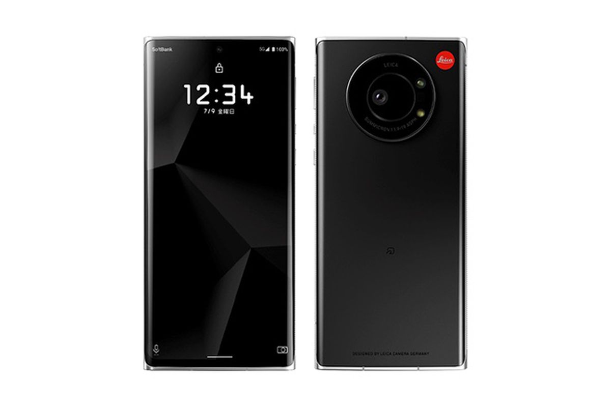 Leica phone announced by SoftBank in Japan