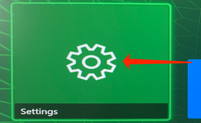 Select Xbox Series X Settings.