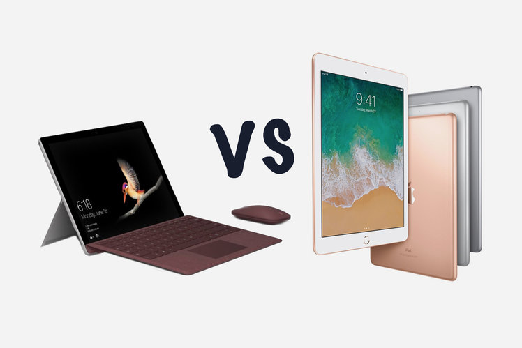 Microsoft Surface Go 2 vs Apple iPad (8th gen): What’s the difference?