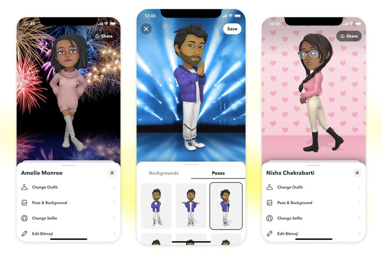 How to add a 3D Bitmoji avatar to your Snapchat profile