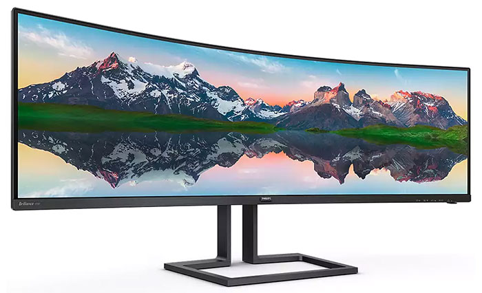 Philips launches the 498P9Z SuperWide curved monitor