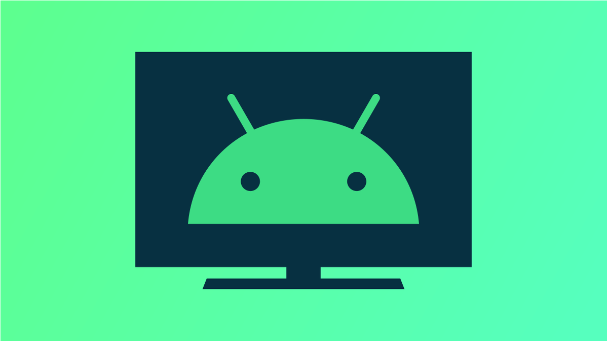 Android TV logo.
