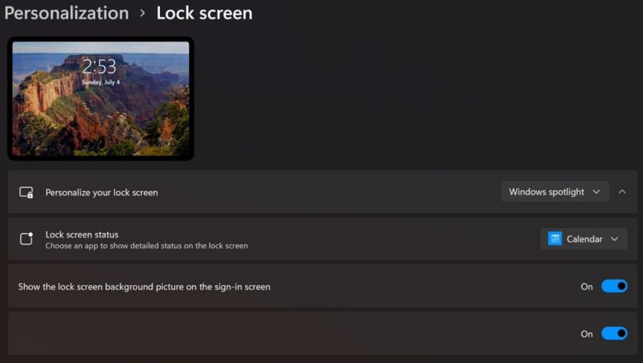 Hidden option brings cool 3D Parralax effect to Windows 11 lock screen