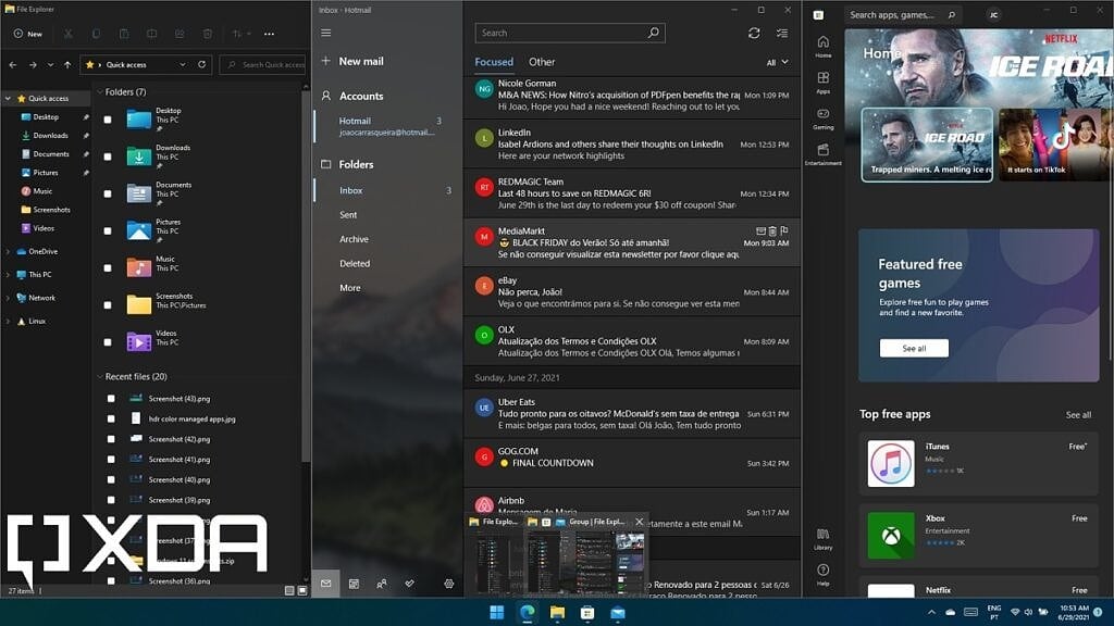 Snap group in Windows 11