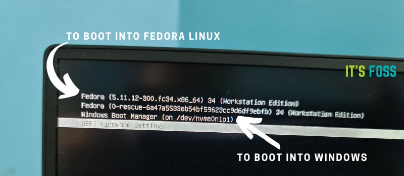 How to Dual Boot Fedora and Windows