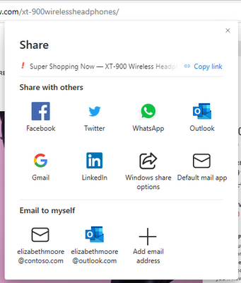 Microsoft makes new Edge Share Menu official