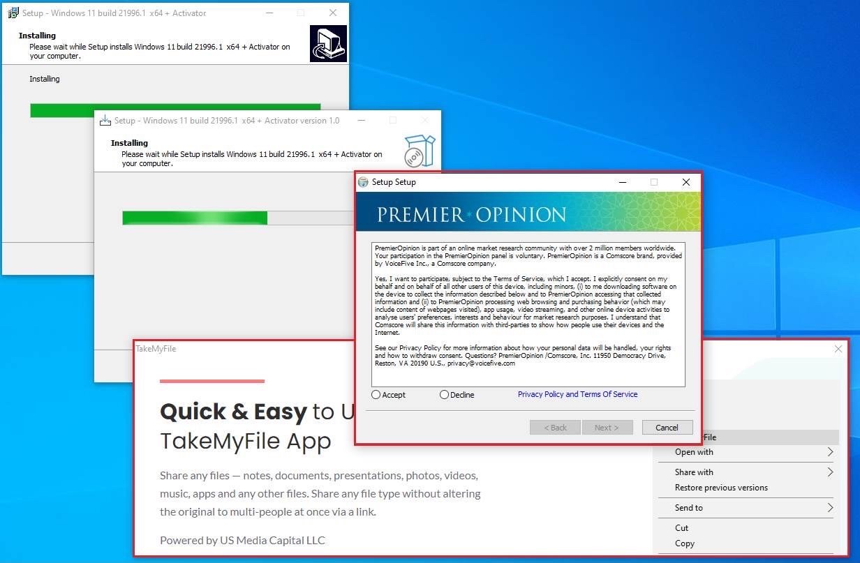 Fake Windows 11 installer only installs ads and trojans