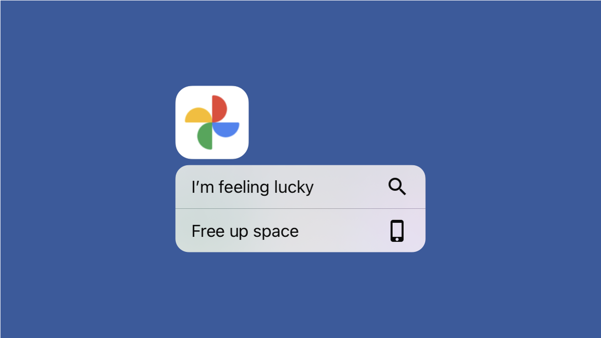 Google Photos "I'm Feeling Lucky"