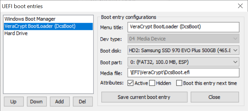 windows bootloader manage