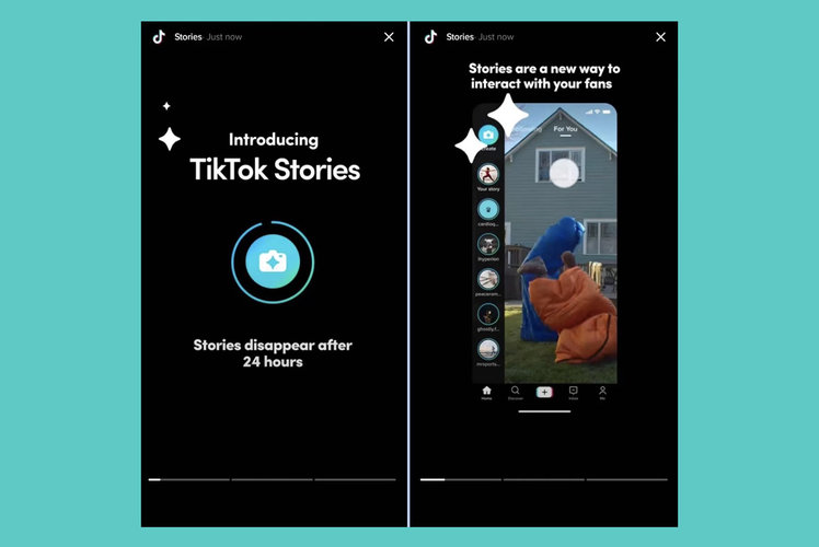 TikTok is testing a Snapchat-like stories feature called TikTok Stories