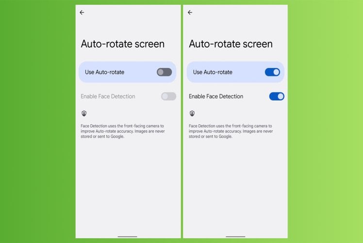 How to use Android 12’s new auto-rotate screen with face detection feature