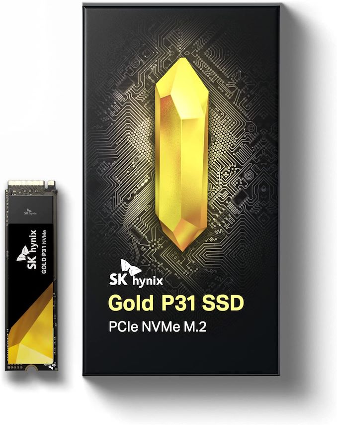 SK Hynix Releases 2TB Version of Gold P31 NVMe SSD