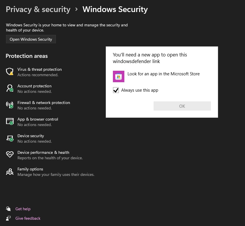 Windows 11 bug breaks Windows Security app, but there’s a fix
