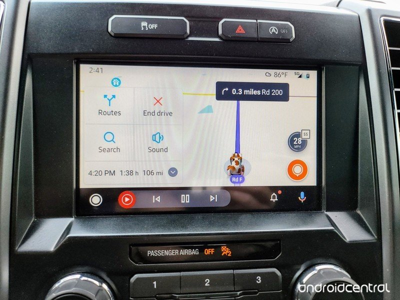 Google is testing a new Android Auto button for suggested songs and news