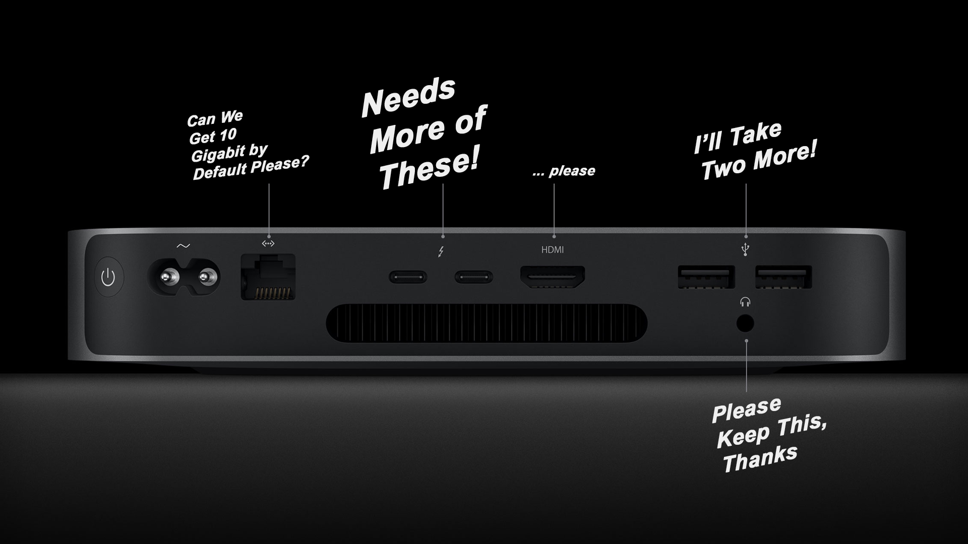 Apple Could Release a Mac Mini with More Ports
