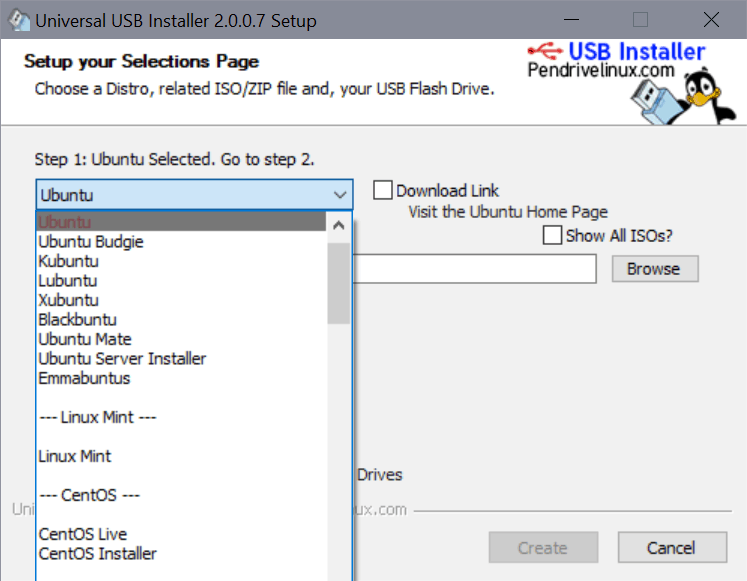 A second look at Universal USB Installer, a tool to run Linux from USB