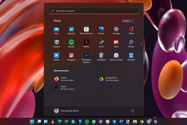How to hide the Recommended panel in the Windows 11 Start menu